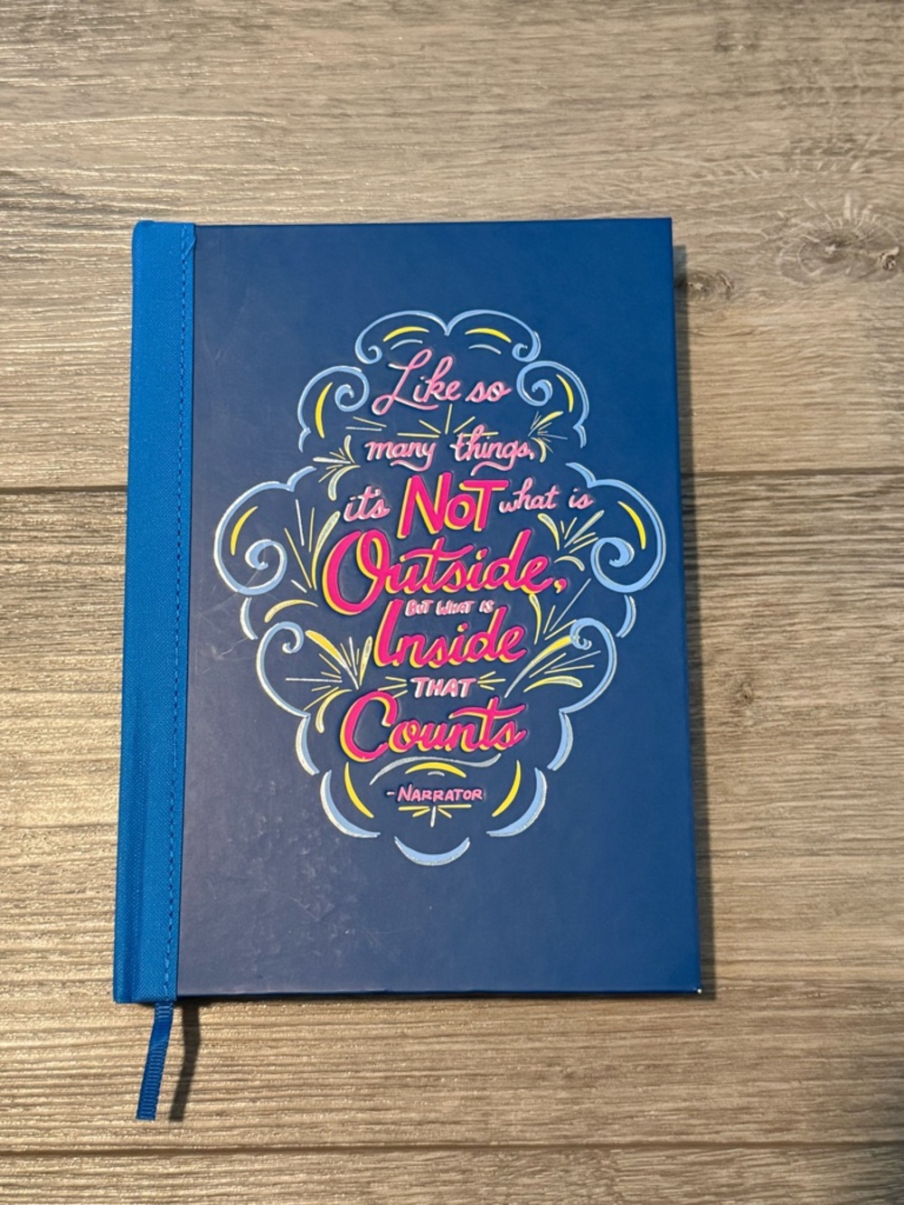 Disney Wisdom Navy Narrator Journal - Picture 2 of 4